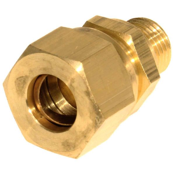 Acoplamento de gás de compressão macho AG (1/4" de cobre para 1/8" BSP)