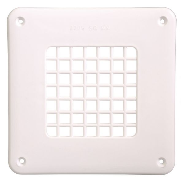 Ventilação de 2205 mm², cauda de 60 mm, branca