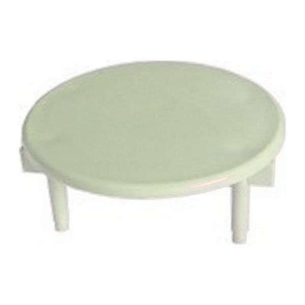 Tampa de ventilação de piso de malha branca