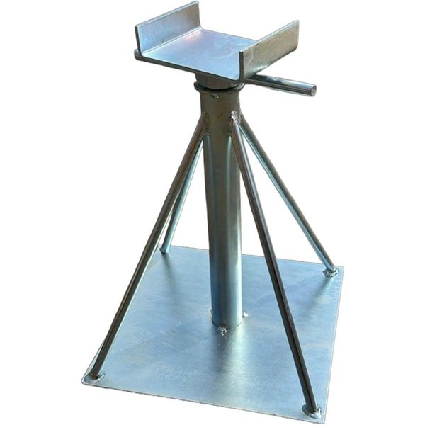 Suporte de chassi primário com garra de 123 mm (altura de 380 a 540 mm)