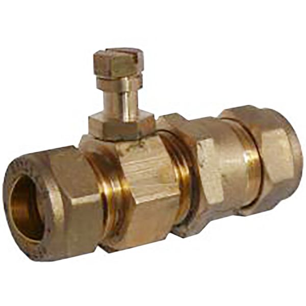 Ponto de teste em linha de 15 mm