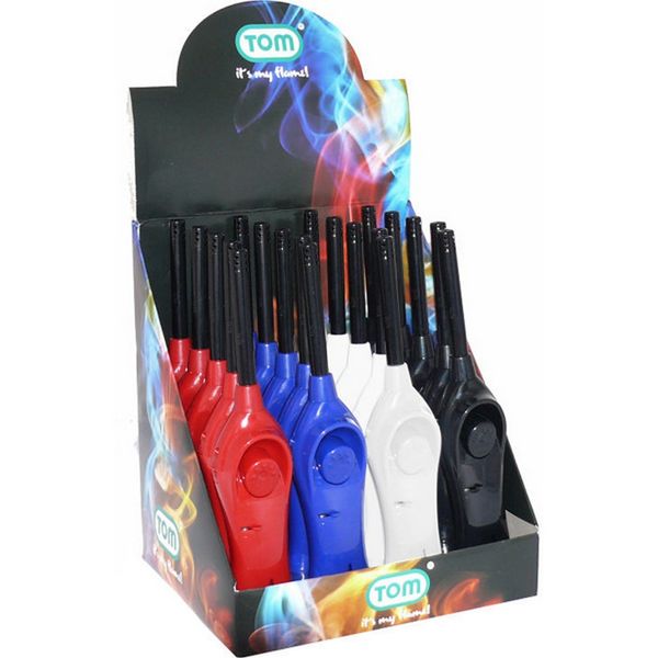 Caixa de exposição de fósforos de gás recarregáveis com 20