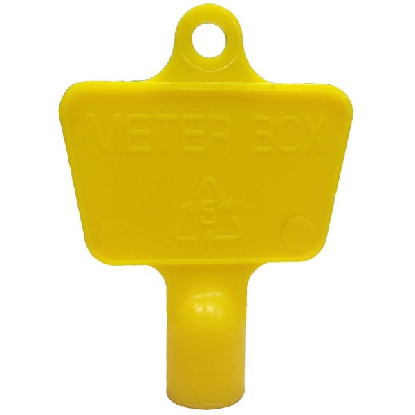 Chave da caixa do medidor